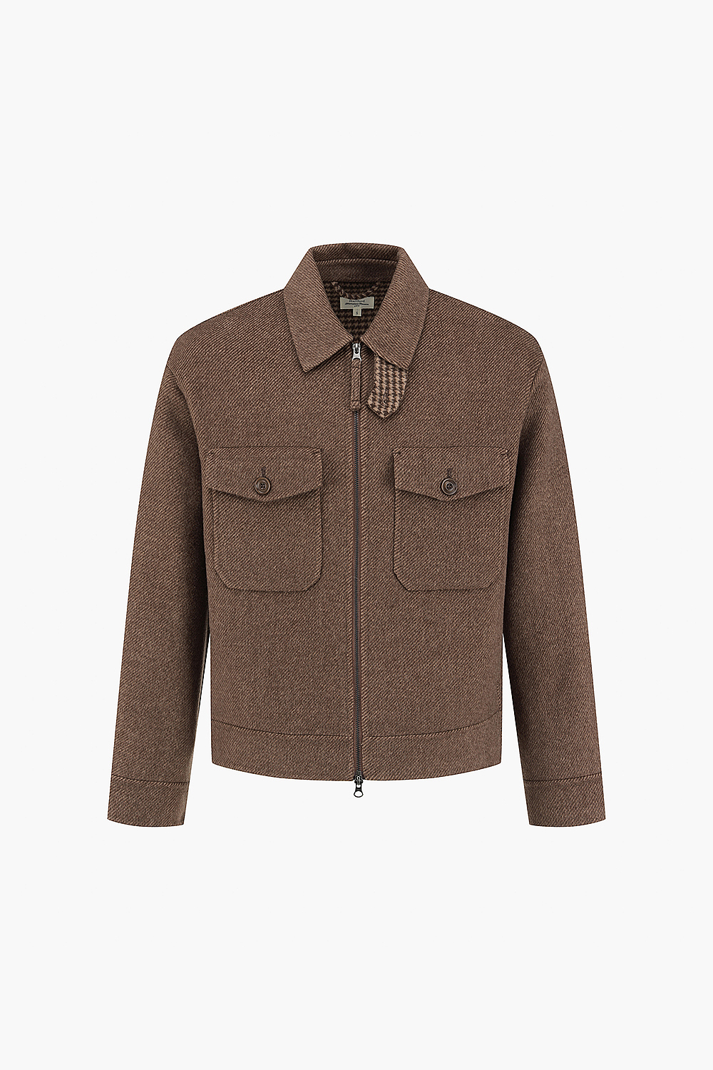 SERVICE 울 발마칸 투 포켓 점퍼 BEF412201